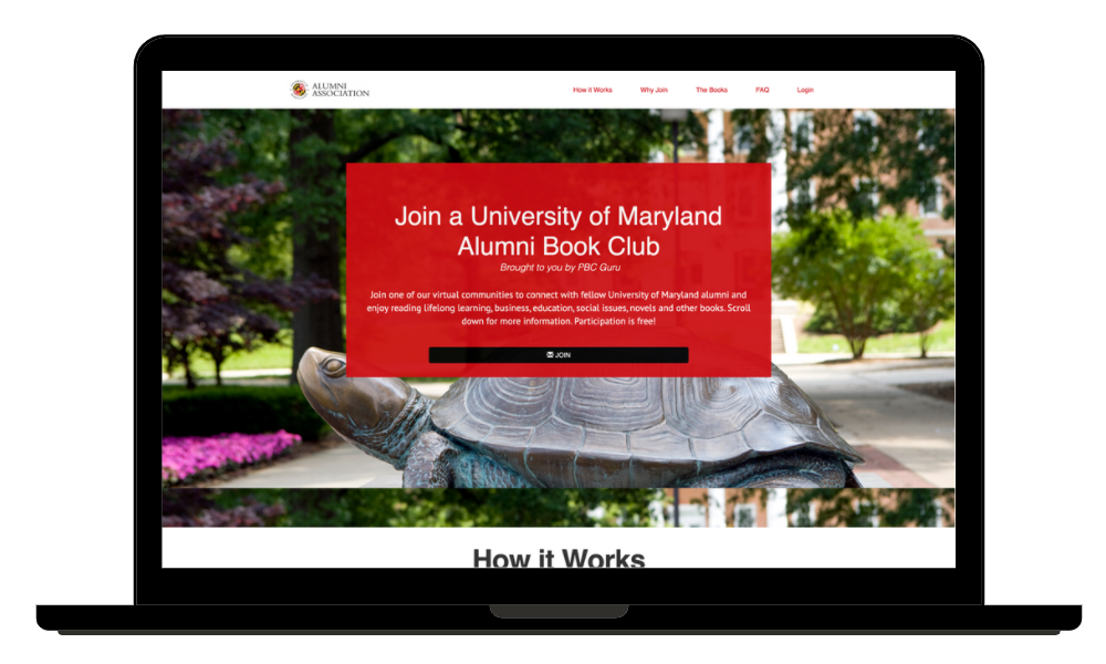 University of Maryland Book Club